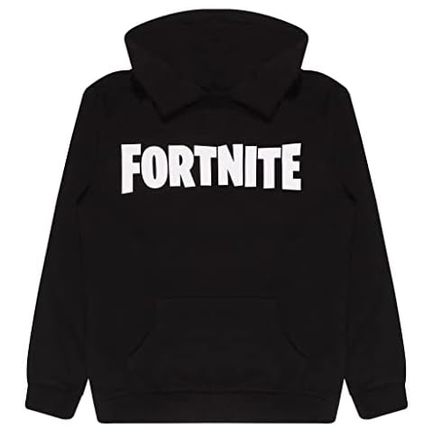 Sudadera con capucha Fortnite Text Logo para niños Cover