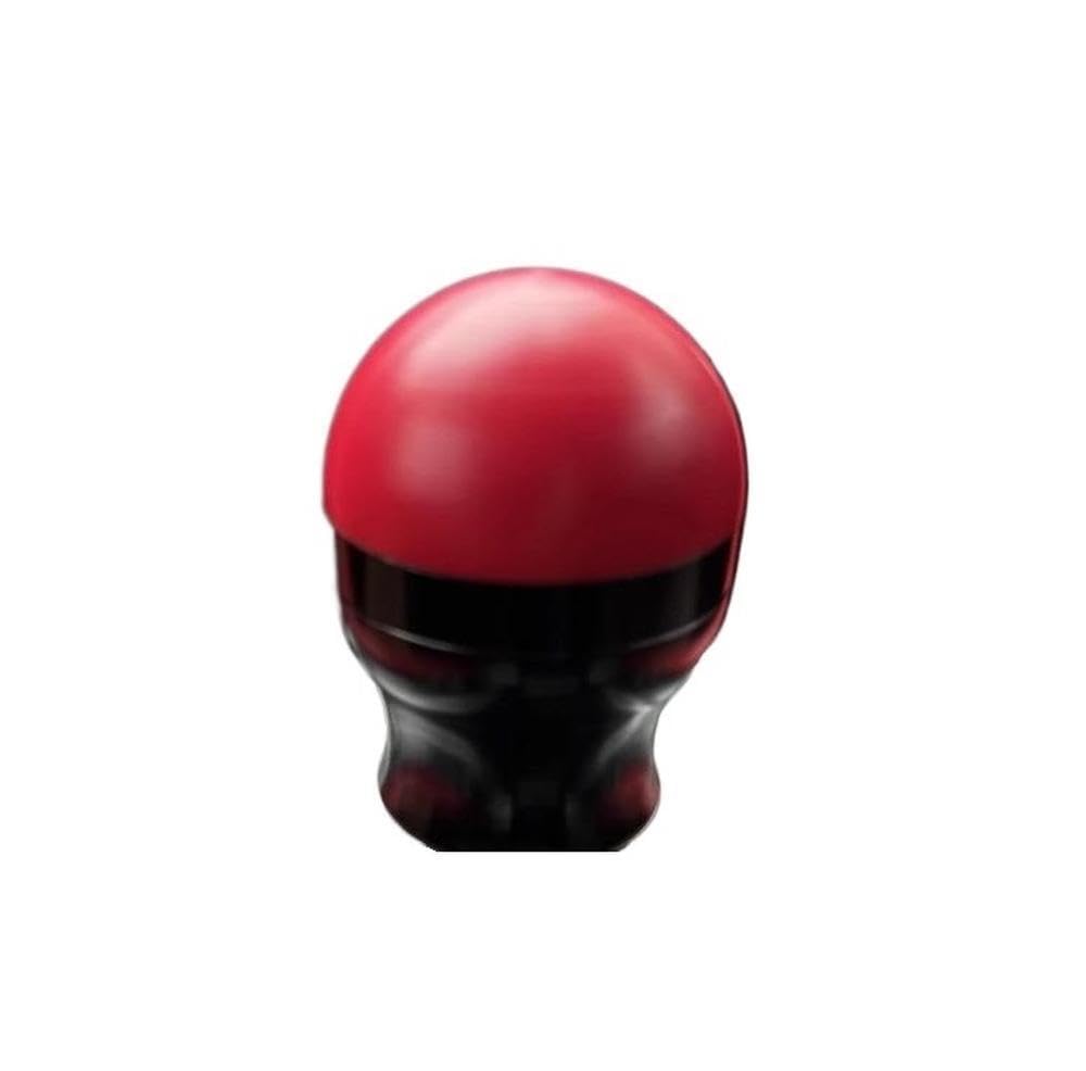 SXQPOCAR Aluminum Mnanual Gear Shift Knob for Ford Fiesta for Focus Shift Lever Head(Red)