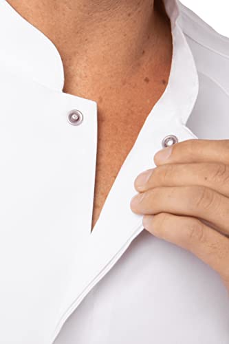 Chef Works Men's Valencia Chef Coat, White, X-Large #TOP6