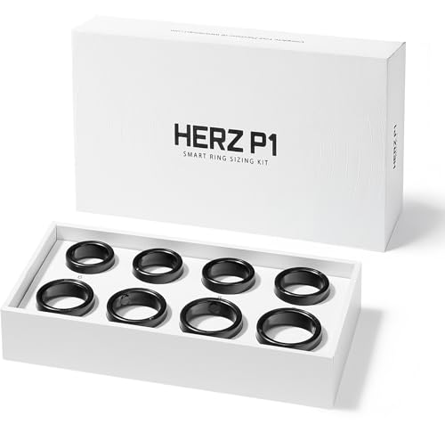 WuzuTech Herz P1 Smart Ring Sizing Kit - Try on Any Herz Ring Size Before Buying for the Perfect Size