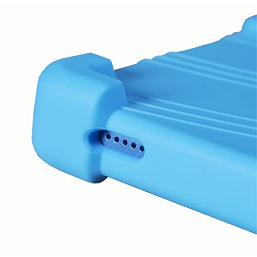 Hminsen Case For Teclast P25T, Kids Friendly Soft Silicone Adjustable Stand Cover Only For Teclast P25T Tablet 10 Inch (Blue) #TOP6