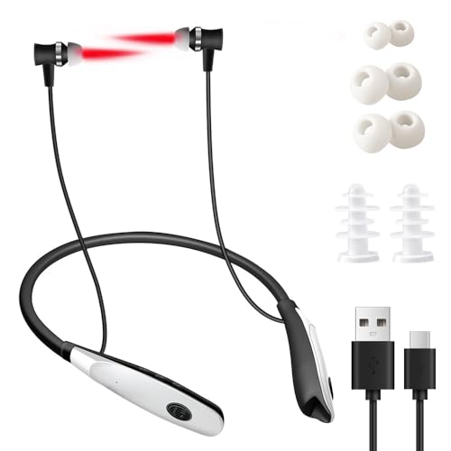 Tinnitus Relief Device, HOVCEH Red Light Therapy for Nasal & Ears, Hanging Neck Nano Lightwave Infrared Light Therapy for Ear Noise Pain Relief & Sleep Aid - Image 8