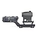 NECARL Tactical Group Type HY Mount Red Dot Riser Mount Laser Combo Adapter Mount Base Picatinny Rail Riser Scope Mount for T1 T2 Optic Scope Sight Holographic (BK)