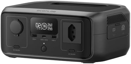 EF ECOFLOW Estação de Energia Portátil RIVER 3, Bateria LiFePO4 2...