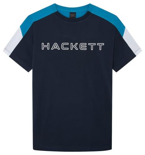 Hackett London Mercerised Polo para hombre, azul (azul marino), 3XL