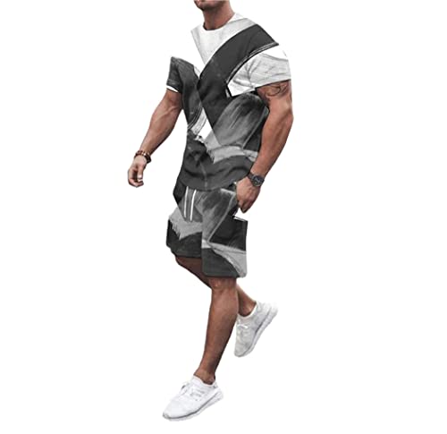 Ensembles d'été pour hommes à motif 3D idéal pour les vacances à la plage