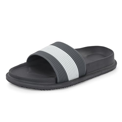 Image of Centrino Slides for Men | Comfortable & Stylish with Soft Insole | Trendy Design with Support Strap | Perfect for Spring Summer Travelling, Walking