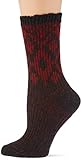 ESPRIT Damen Diamond W SO Socken, Grau (Anthracite Melange 3080), 39-42 (UK 5.5-8 Ι US 8-10.5) (2er Pack)