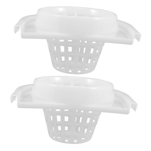 BUTIFULSIC Mop Bucket Water Squeezer Mop Bucket Unit Mop Squeeze Basket Spins Mop Bucket Basket Floor Cleaning Mop Basket Mop Bucket Basket Replacement Mop Bucket Wringer Plastic White