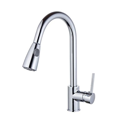 Robinet mitigeur d'évier extractible pour simplifier la vaisselle