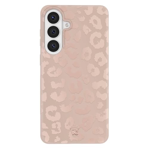Coque Samsung S26 Plus Velvet Caviar léopard nude magnétique avec protection anti-choc