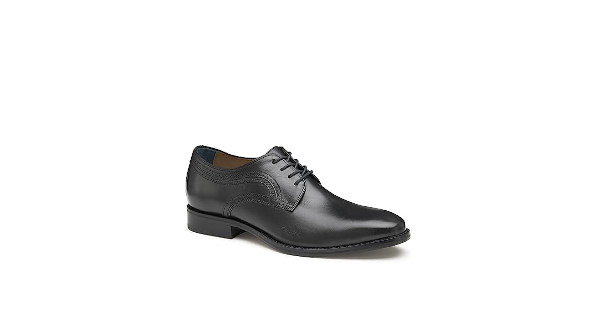 靴 60s Johnston&Murphy Elastic one eyelet 02746585_zi_black_tumbled_leat
