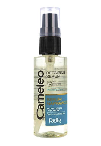 Delia Cosmetics Cameleo Serum naprawcze z olejem macadamia do w?os?lw cienkich 55 ml