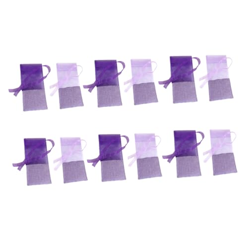 COLLBATH 24 bolsas de sachet de lavanda vacías miniatura 1