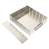 PRETYZOOM Nougat Candy Molds Gelatin Cake Pan Nougat Making Tool Baking Sheet Easy to Use and Clean