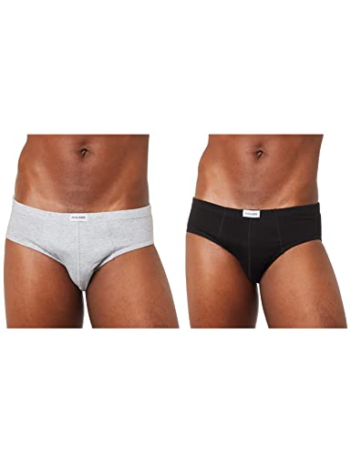Kit, Cueca Slip, Malwee, Cinza, G, Masculino