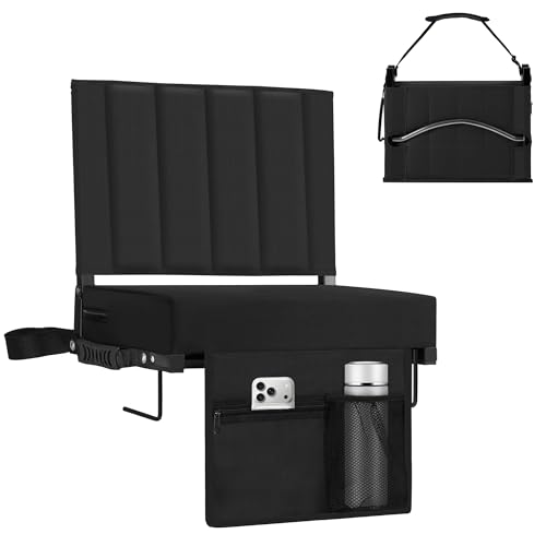 Halituny Stadium Seat for Bleachers with Back Support,...