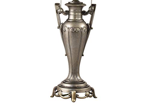 Dale Tiffany Stt18235 Peyton Jewel Tiffany Table Lamp, Antique Golden Silver #TOP3