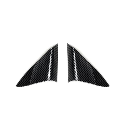 Image of 2PCS Interior Front Window A Pillar Post Cover Trim Carbon Color ABS Decal Sticker fits for Toyota Camry 2018 2019 2020 2021 2022 2023 2024 2025 2026 Accessories