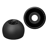 JVCケンウッド Victor EP-FX12L-B イヤーピース スパイラルドットPro 4個入り Lサイズ 音質向上 高遮音性 シリコン素材 ブラック EP-FX12