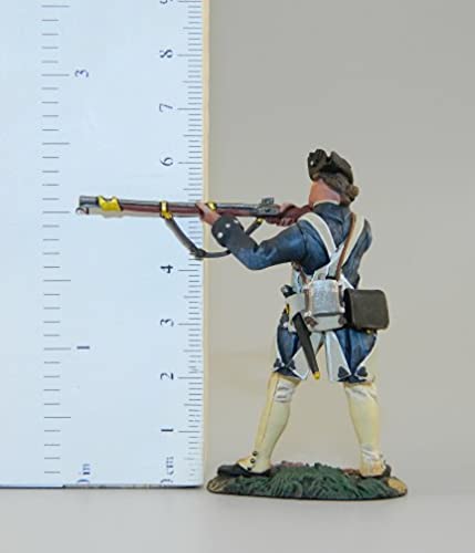 W. Britain Clark's Illinois Regiment Standing Firing miniatura 4