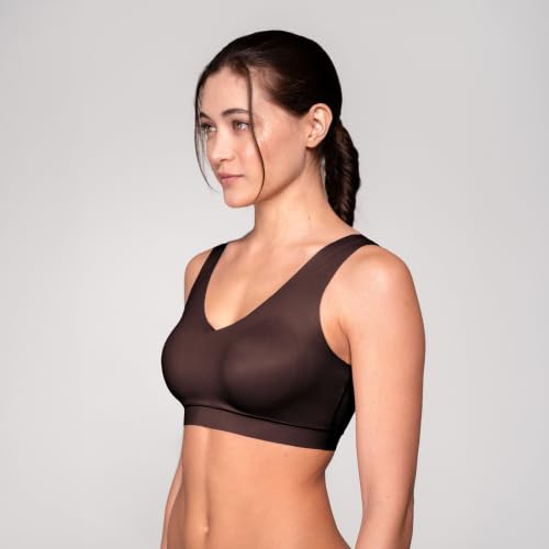 Image of Floatley Cozy Bra Comfort Wirefree Full Coverage Seamless Bra with Embedded Pad for Women