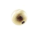 matt Gold 585 - Kugel D.8 mm matt, gebohrt