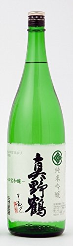 Amazon.co.jp: 尾畑酒造「真野鶴」純米吟醸1800ml : 食品・飲料