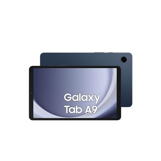 Samsung Galaxy Tab A9, Display 8.7" TFT LCD PLS, Wi-Fi, RAM 4GB, ⁢64GB, 5.100⁤ mAh, MediaTek MT8781, Android 13, Navy, [Versione italiana] 2023