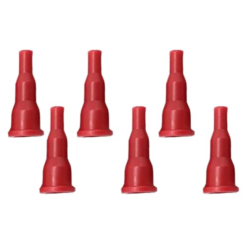 Healeved 6 Válvulas de Ventilación para Latas de Plástico Conectores Reutilizables para Tanques de Gas Tipo Cassette Boquillas Compactas para Cambio de Gas y Adaptadores de Butano Uso