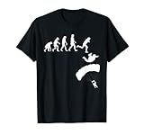 Evolución del paracaidista Divertido regalo de paracaidismo Camiseta