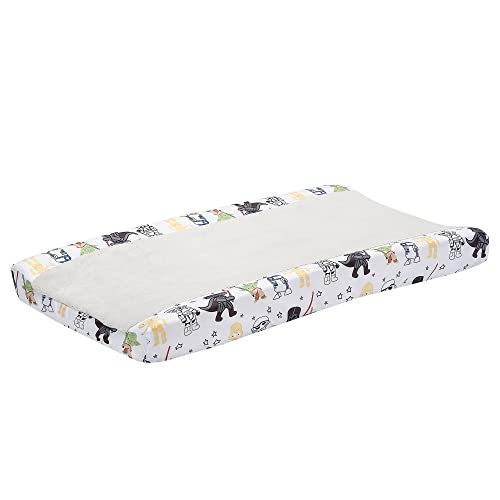 Lambs & Ivy Star Wars Classic Changing Pad Cover - Yoda/Darth Vader/R2-D2/C-3Po #TOP2
