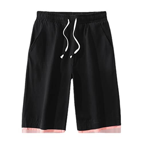 Short en coton et soie de glace pour homme bermuda fluide