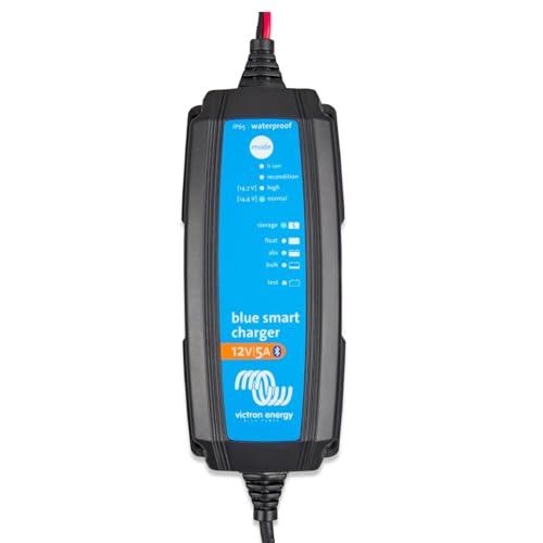 Victron Energy Blue Smart IP65 Smart Car Battery Charger 12V 5A,...
