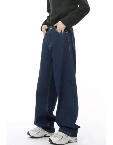 Mens Baggy Barrel Wide Leg Jeans Pants for Men Women Loose Fit Streetwear Y2k Hip Hop Cargo Denim Pants3