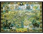 American Puzzles, The Wild West Puzzle, 1000 Pieces Puzzle