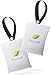 FO2RREST Air Purifying Bags Shoe Deodorizer All-Natural Sneaker Odor Eliminator, Active Silica Odor Remover, Closet Freshener & Moisture Absorber for Drawer, Gym Bag and Sports Gear, 2-Pack