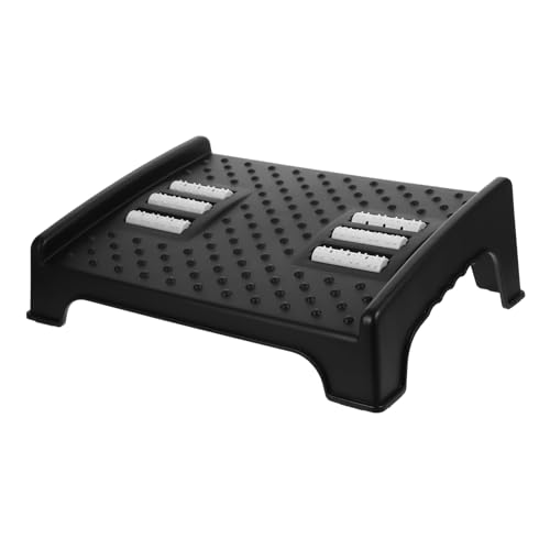 Tabouret aide posture sous bureau stable plastique ergonomique - 2
