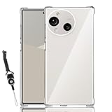 【Awubaige】対応 AQUOS R10 用の ケース クリア For AQUOS R10 SH-51F 用の カバー TPU For アクオス R10 用の 保護ケース 耐摩 軽量 落下防止 黄変防止 柔らかい手触り 衝撃吸収 保護カバー背面 シェル クバー ソフト 透明シェル ンプロテクター