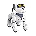 Jimtuze Roboter-Hundespielzeug mit Fernbedienung, programmierbares interaktives intelligentes Roboter-Welpenspielzeug für Kinder ab 3 Jahren, RC Stunt-Dancing-Hund mit Musik, elektronisches