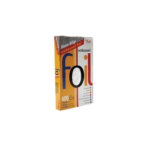 Product Club Product club embossed pre-cut foil silver 400 count Cover