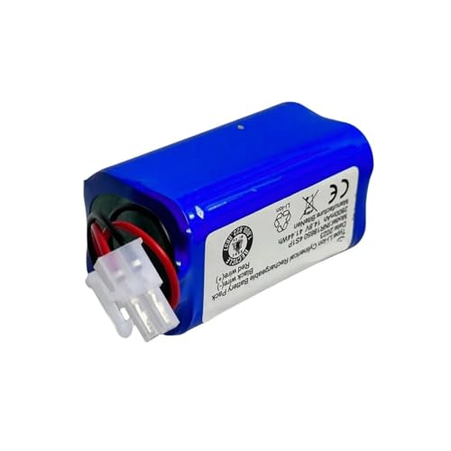 Batería para robot aspirador compatible con Ilife V7s y Genio Deluxe 500 de 2800 mAH