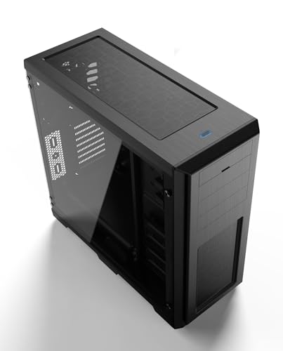 Phanteks Enthoo Pro Full Tower ATX Computer Case/Gaming Cabinet with Type C,Tempered Glass Window, Black- PH-ES614PTG_BK