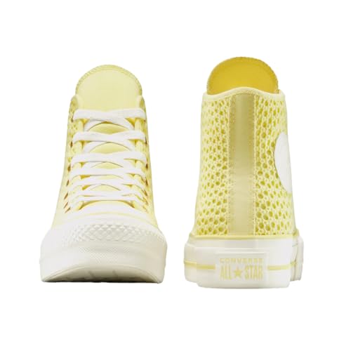 Image of Converse Womens Chuck Taylor All Star High-Top Platform Sneaker Lemon Slushy /Lemon Slushy Women 5.5 M