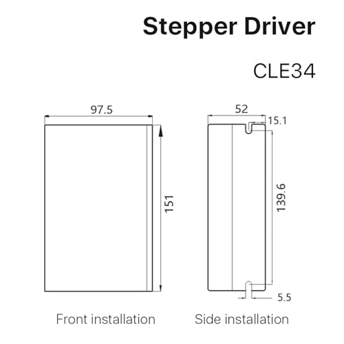 Nema 34 stepper motor driver closed loop numérique de haute précision pour 3D printer - 5