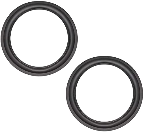 XYWHPGV 9 inches 9inch Speaker Rubber Edge Surround Rings Replacement Part for Speaker Repair or DIY 2pcs(fca3e ef1bc b98cc b4f9d 8f649 ef16d