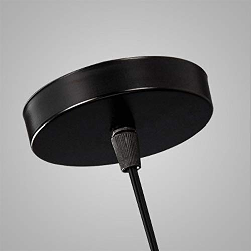 Candelabros forma de la luna para iluminar techos oscuros con hierro negro 3