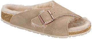 Birkenstock Women's Arosa Shearling Nude/Nude Shearling 42 N