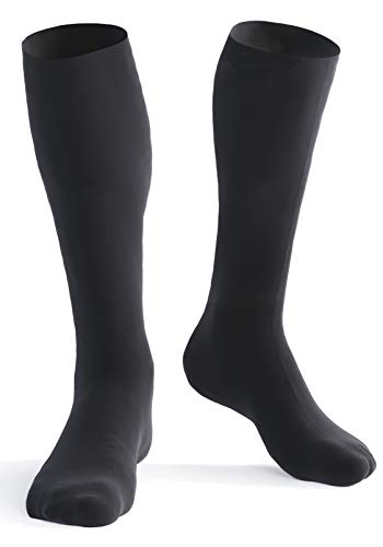 Calcetines diabéticos con iones de plata unisex4 Negro
