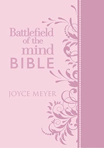 Battlefield of the Mind Bible, Light Pink LeatherLuxe®: Renew Your